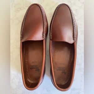 Allen Edmonds Men’s Classic Brown Leather Slip-Ons Size 11